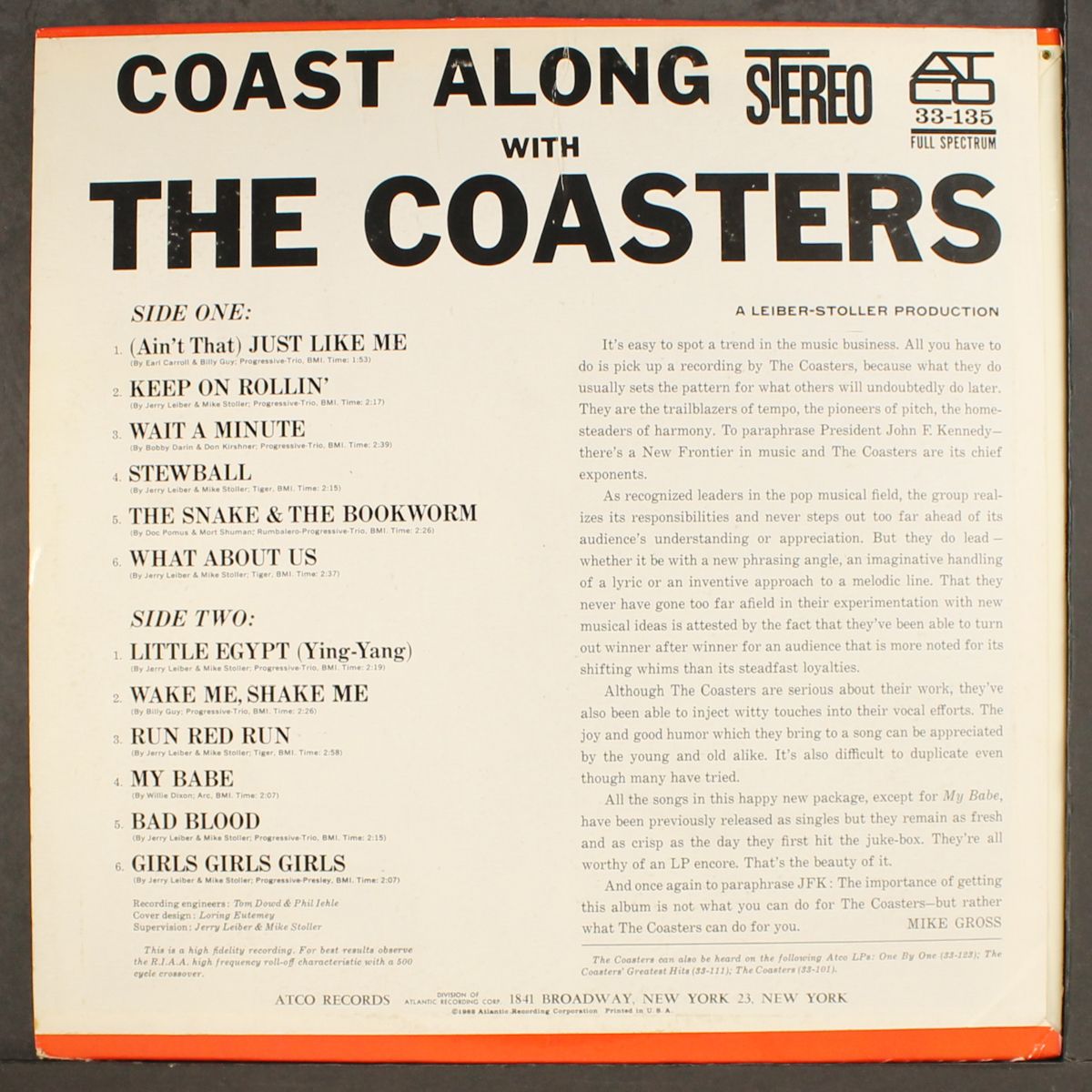 coast along with the coasters by COASTERS