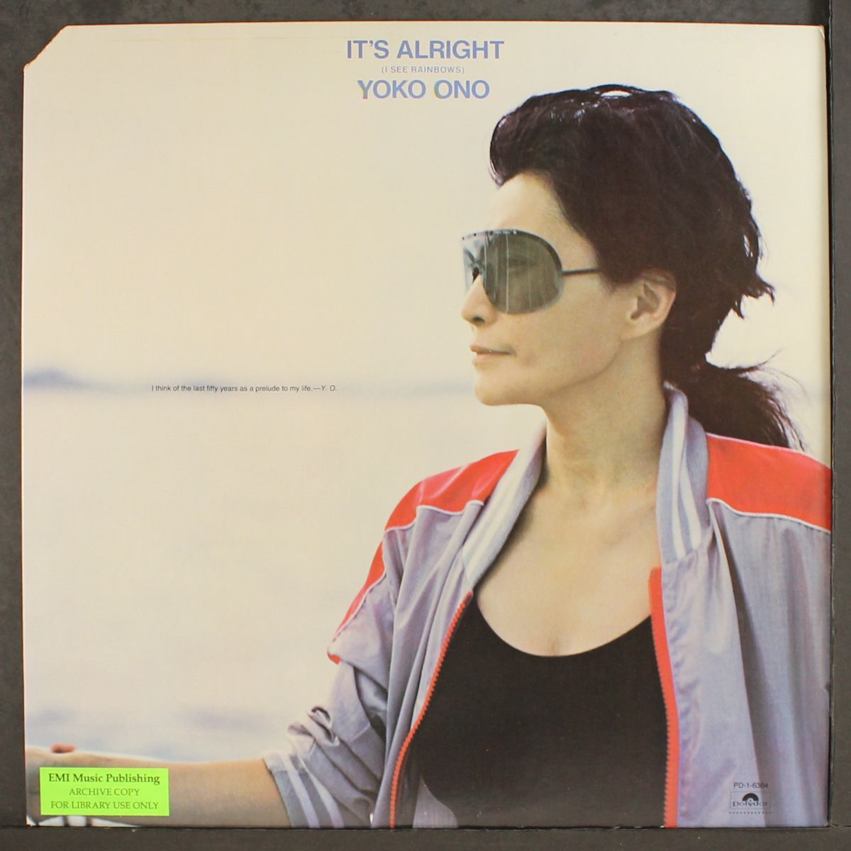 it's alright by YOKO ONO