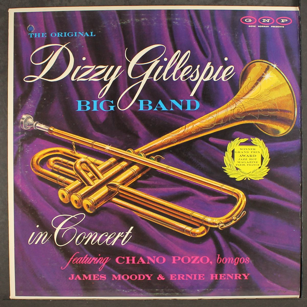 in concert by DIZZY GILLESPIE