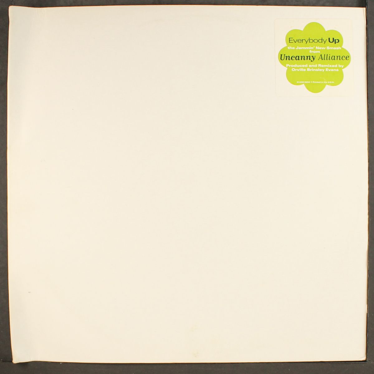 everybody up (orville brinsley evans mix) by UNCANNY ALLIANCE