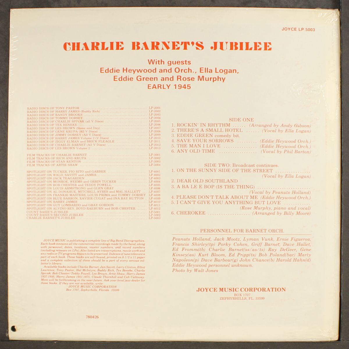 jubilee by CHARLIE BARNET