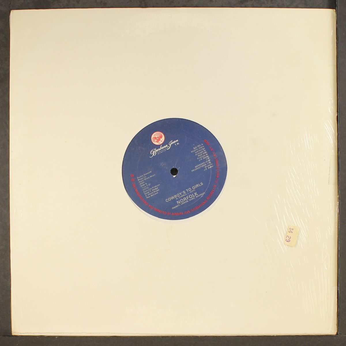 cowboy's to girls / instrumental by NORFOLK