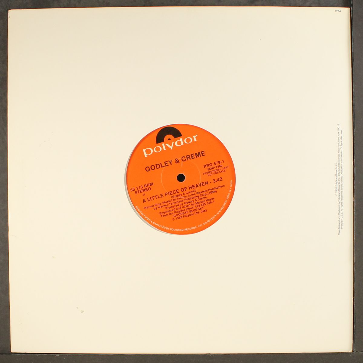 a little piece of heaven by GODLEY & CREME