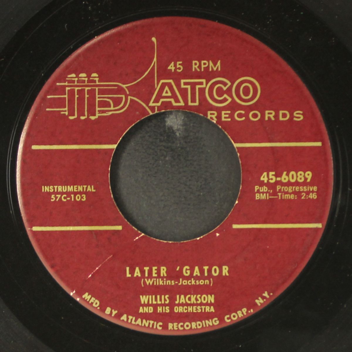 later 'gator by WILLIS JACKSON