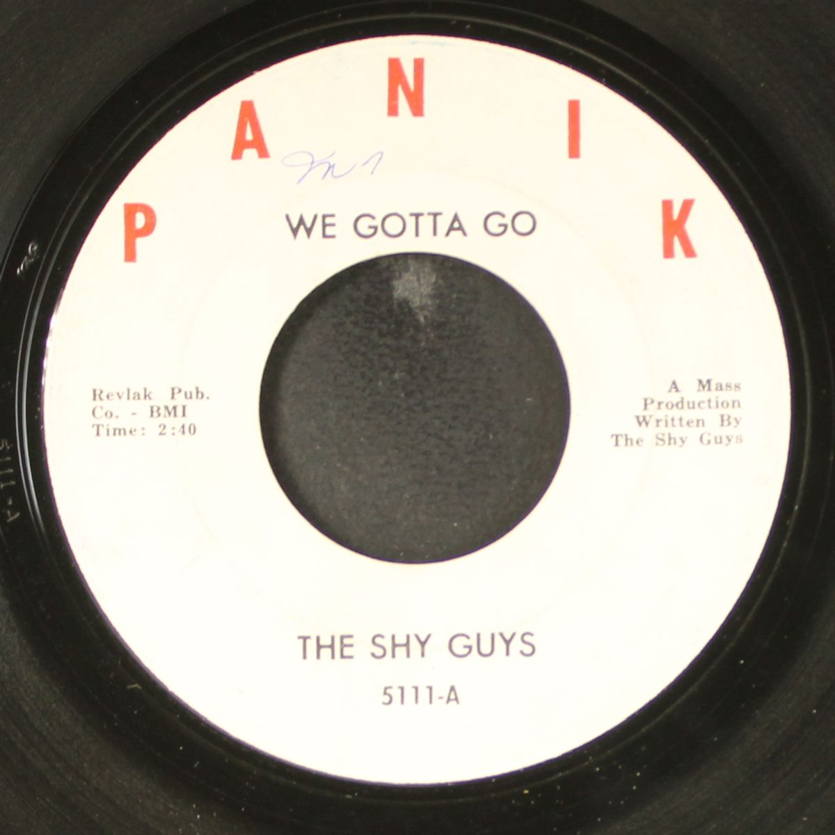 we gotta go / lay it on the line by SHY GUYS