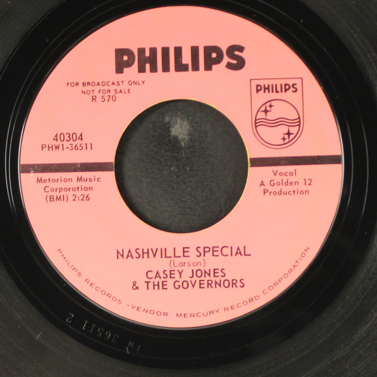 don't ha ha / nashville special by CASEY JONES & GOVERNORS