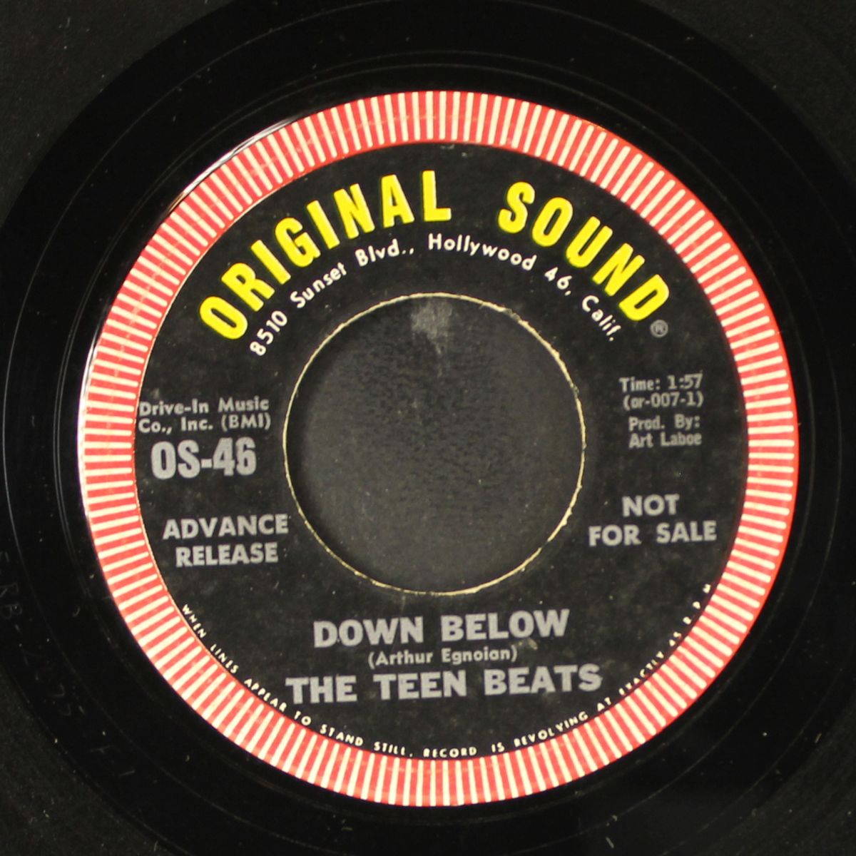big bad boss beat / down below by TEEN BEATS