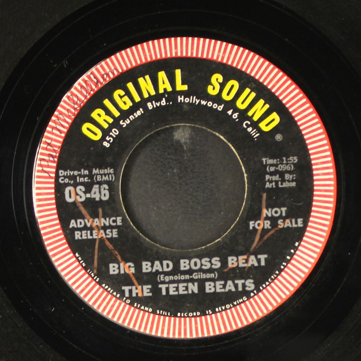 big bad boss beat / down below by TEEN BEATS