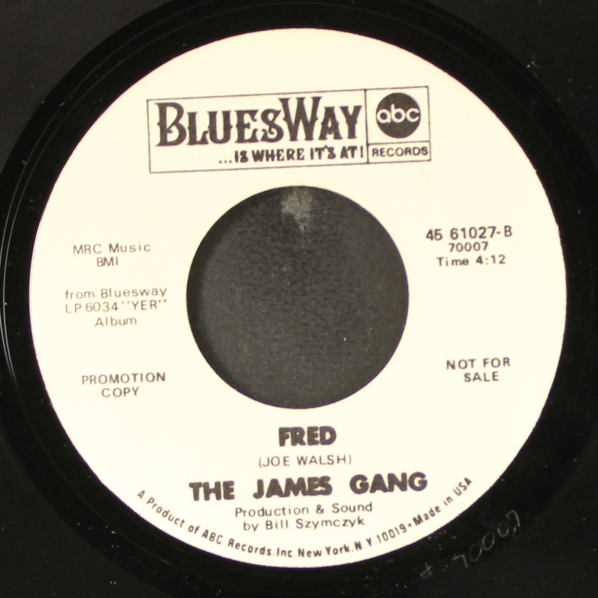 i don't have the time / fred by JAMES GANG