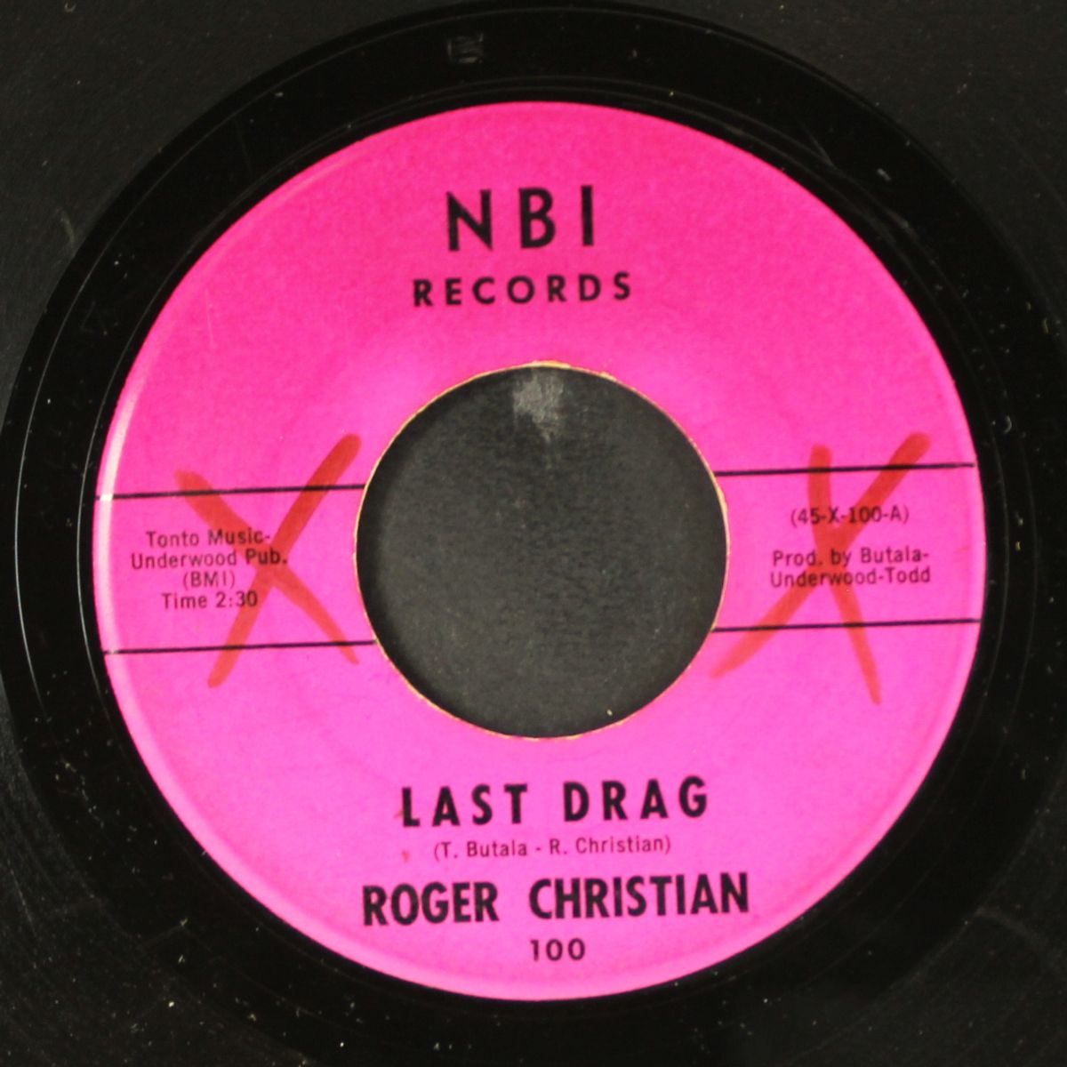 last drag / big bad hodad by ROGER CHRISTIAN