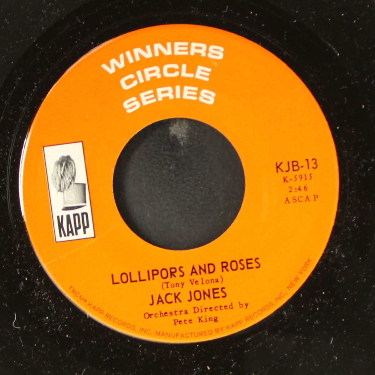 lollipops and roses / a lot of livin' to do by JACK JONES