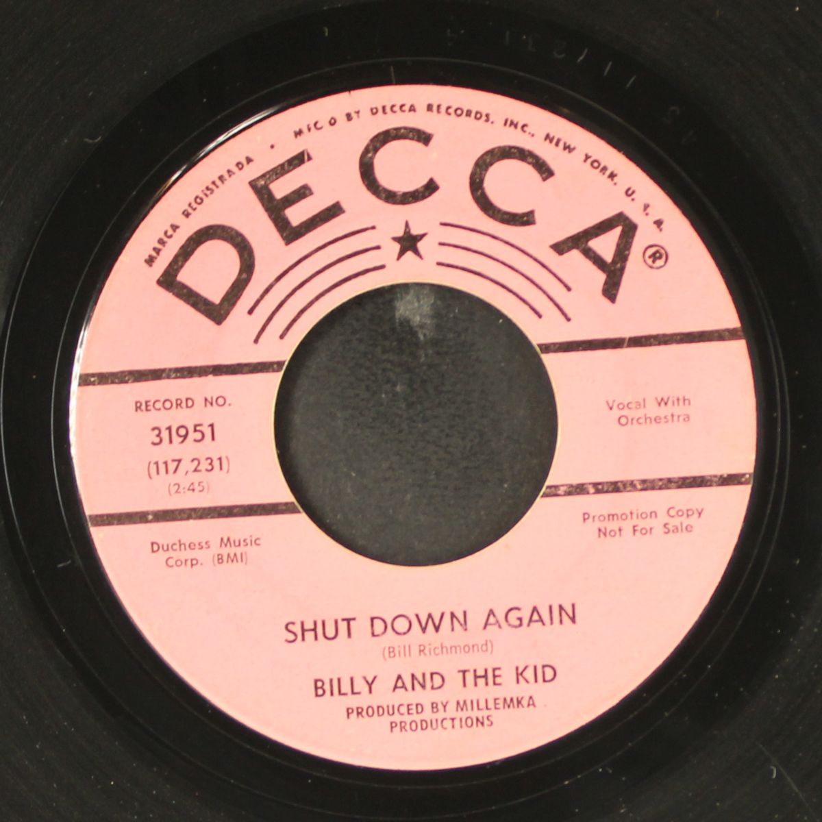 shut down again by BILLY THE KID