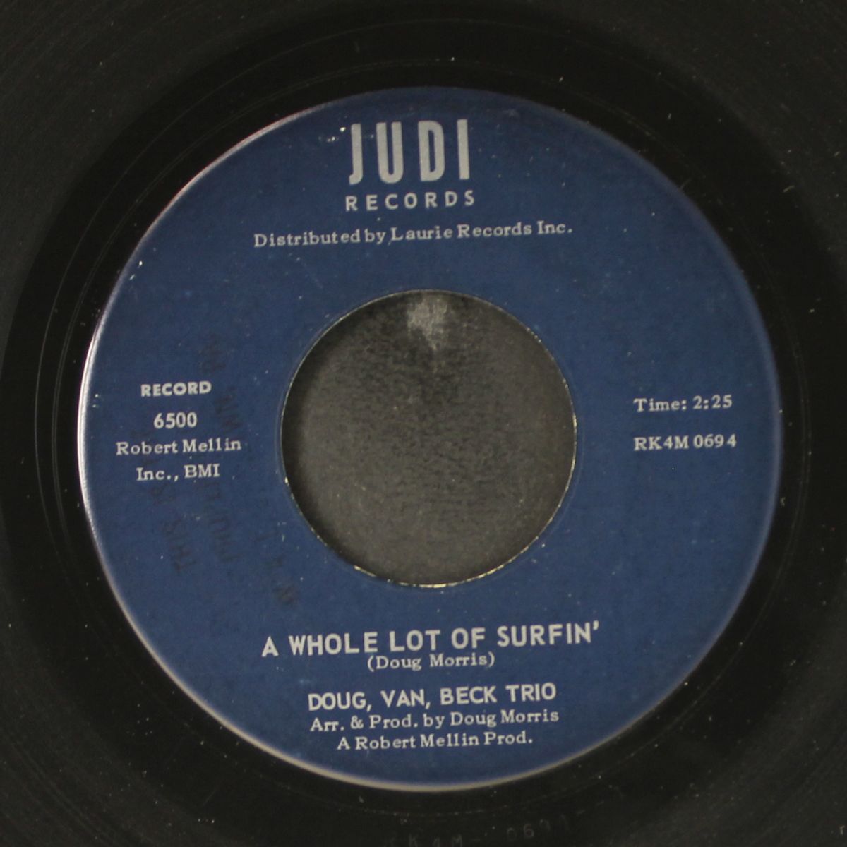 a whole lot of surfin' / sweet lucy's kiss by DOUG, VAN, BECK TRIO