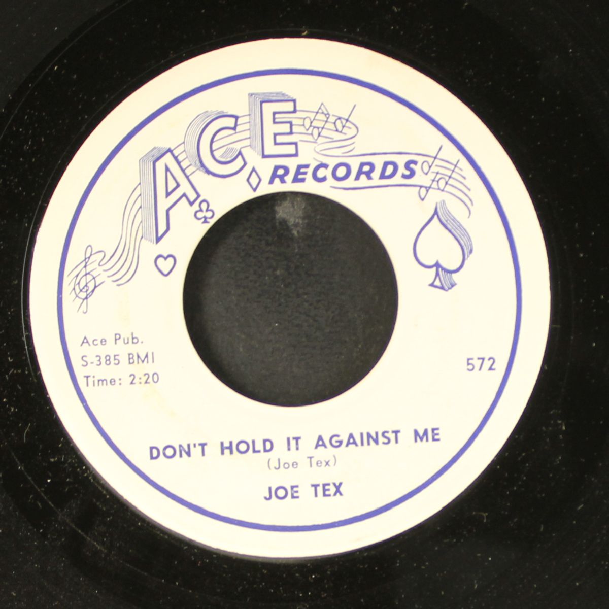 don't hold it against me / yum, yum, yum by JOE TEX