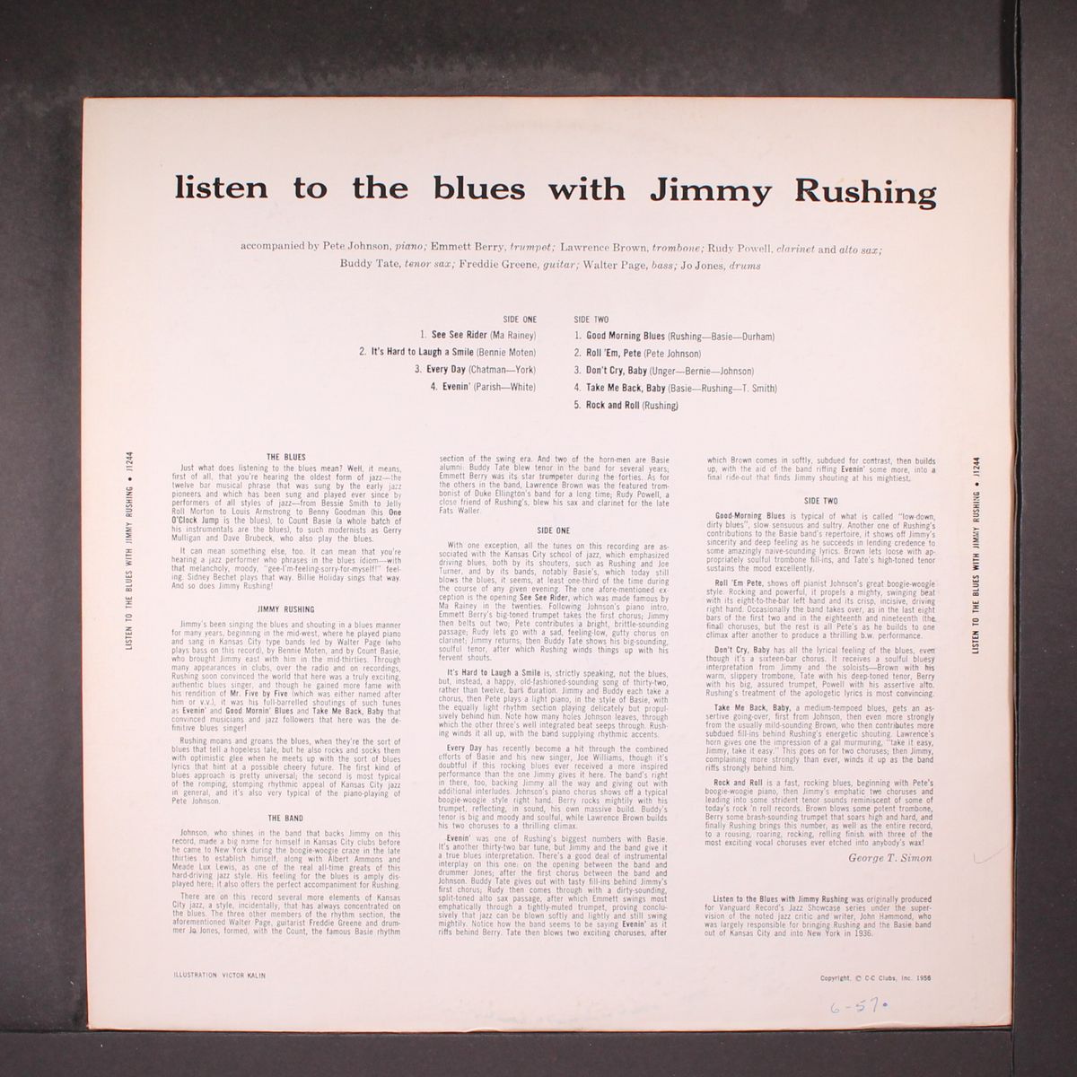 listen to the blues by JIMMY RUSHING