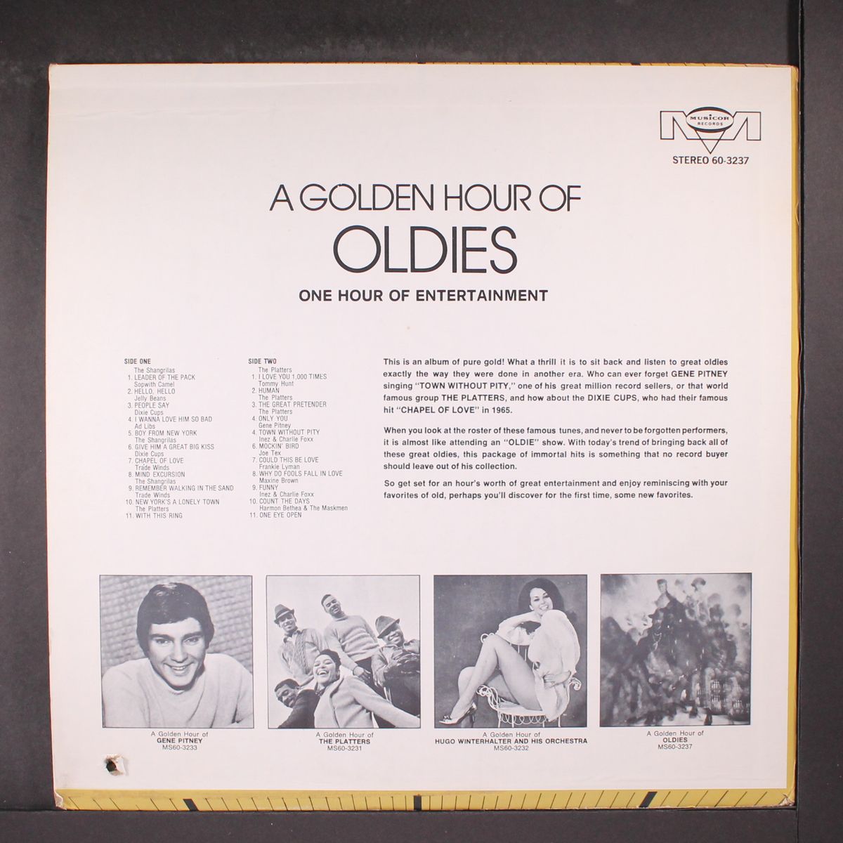 a golden hour of oldies by VARIOUS