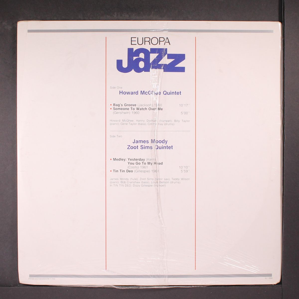 europa jazz by VARIOUS