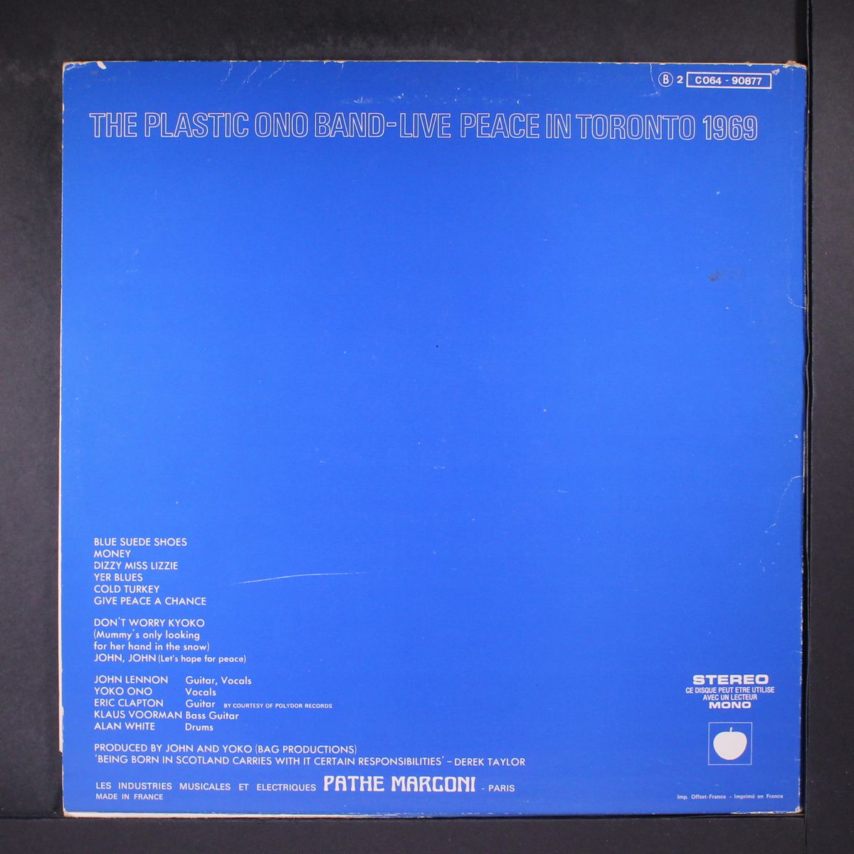 live peace in toronto 1969 by JOHN LENNON & PLASTIC ONO BAND