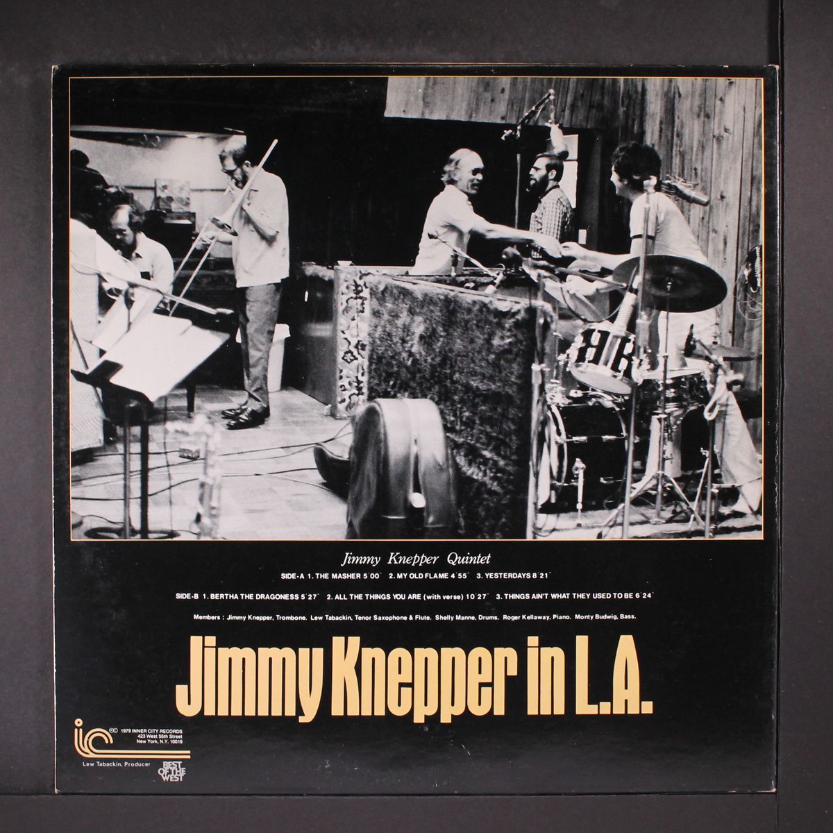 jimmy knepper in l.a. by JIMMY KNEPPER