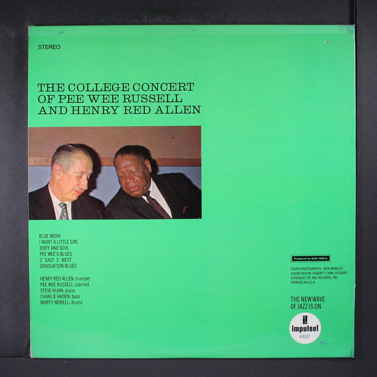 the college concert by PEE WEE RUSSELL & HENRY RED ALLEN