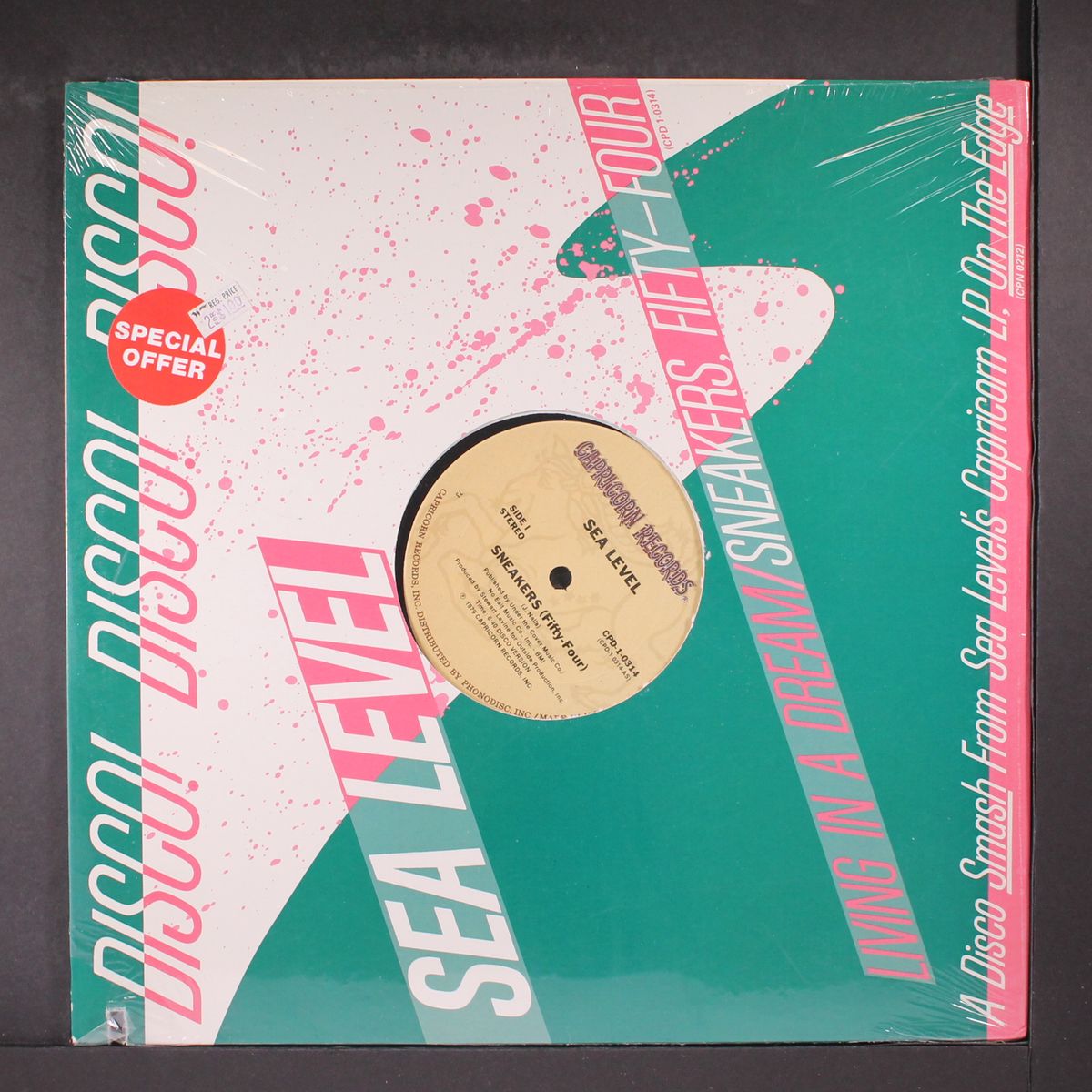 sneakers fifty four (disco version / living in a dream) by SEA LEVEL