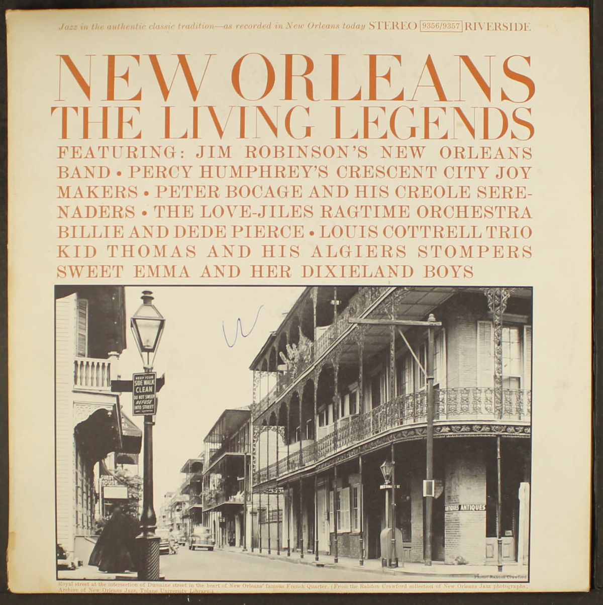 new orleans, the living legends by VARIOUS