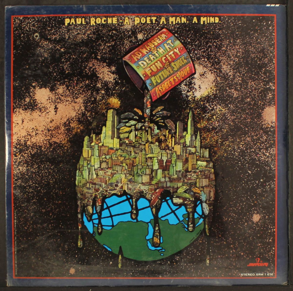 ad nauseum or death at fun city or future shock by PAUL ROCHE