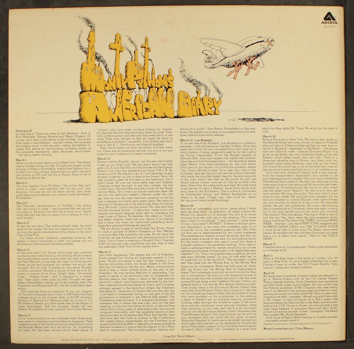 live at city center by MONTY PYTHON