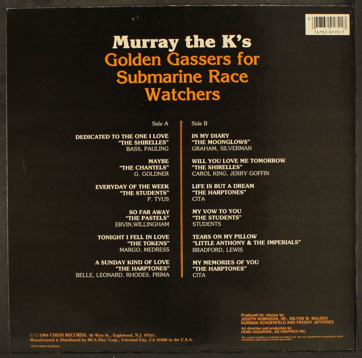 murray the k's gassers for submarine race watchers by VARIOUS