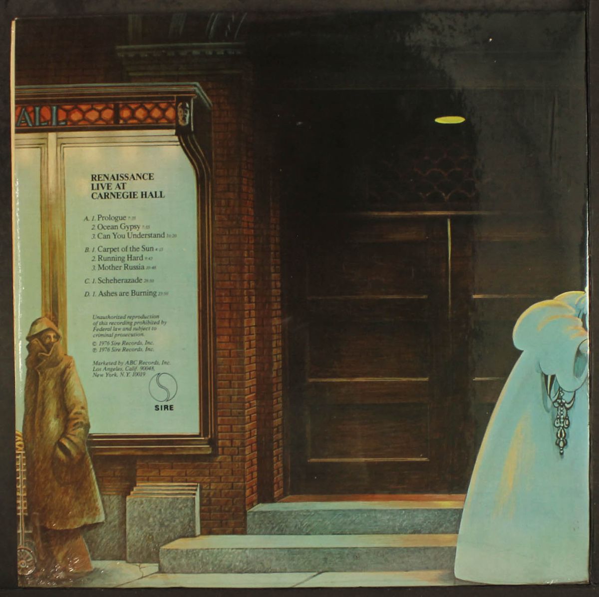 live at carnegie hall by RENAISSANCE