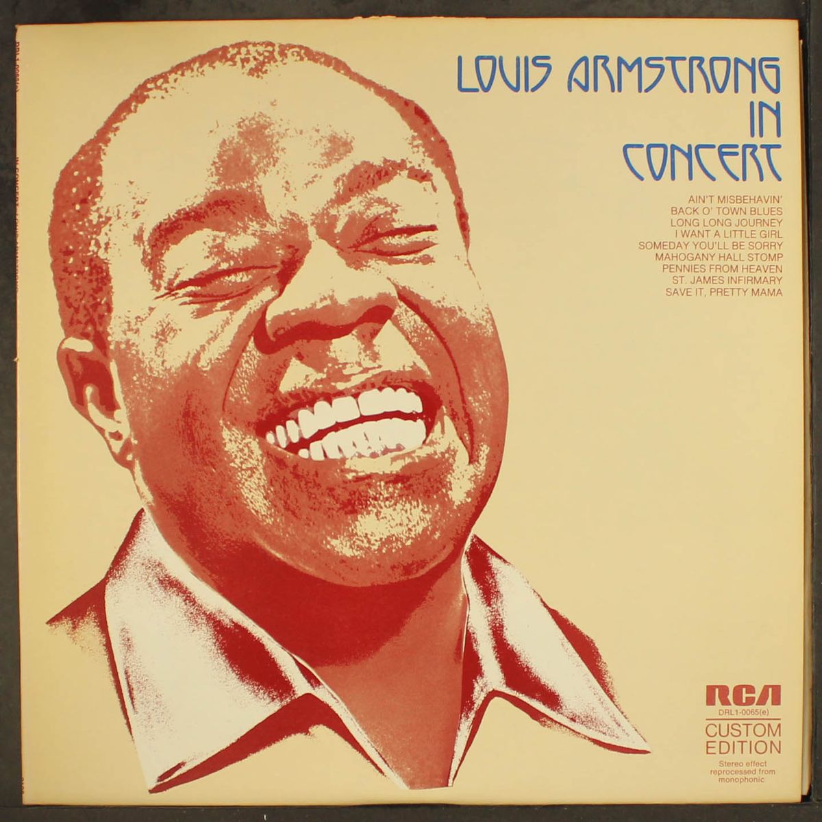 in concert by LOUIS ARMSTRONG