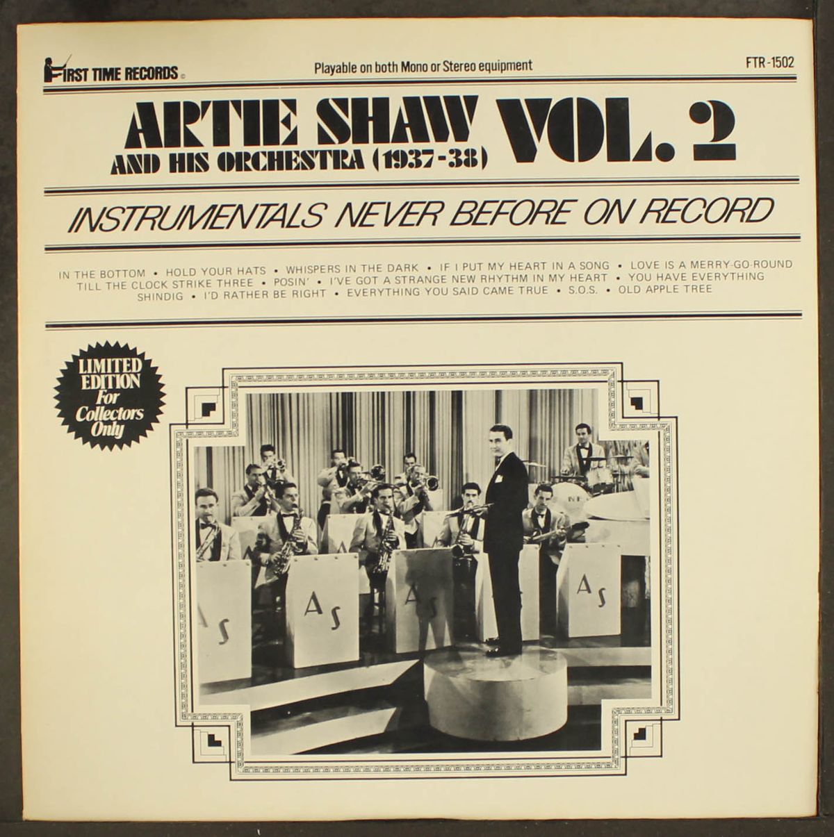 vol. 2, 1937-1938 by ARTIE SHAW