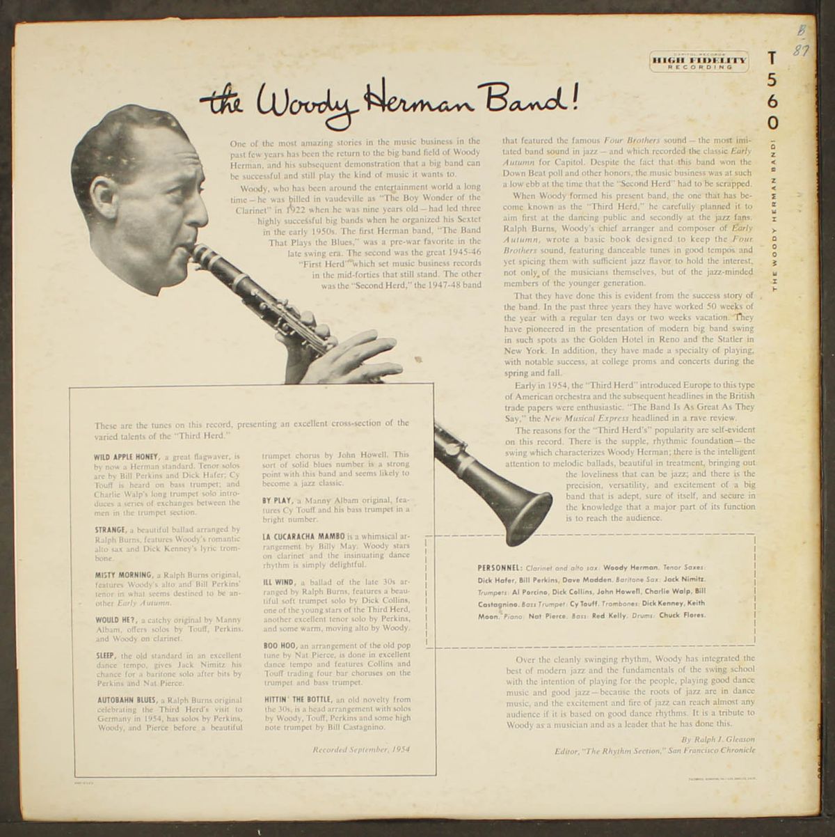 the woody herman band! by WOODY HERMAN
