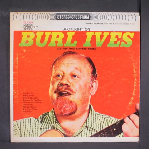 BURL IVES/ FOLK SINGERS THREE
