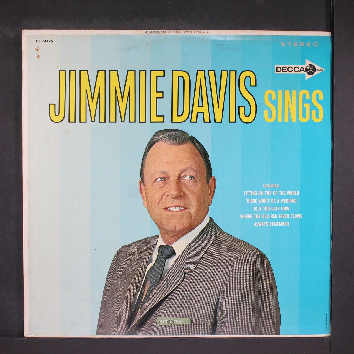sings by JIMMIE DAVIS