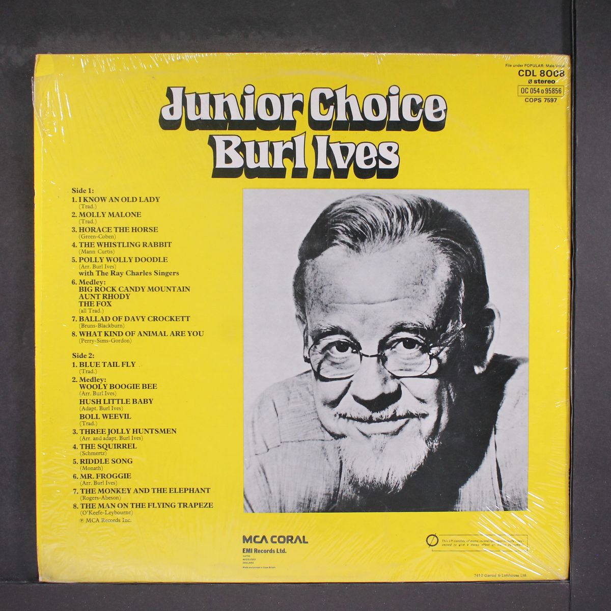 junior choice by BURL IVES