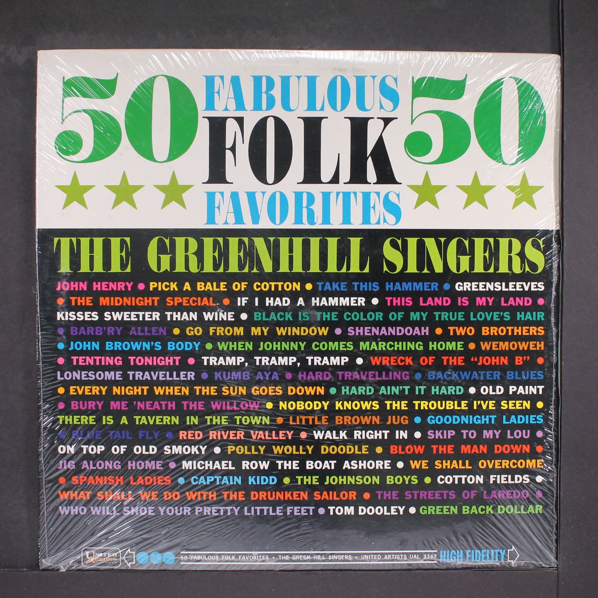 50 fabulous folk favorites by GREENHILL SINGERS