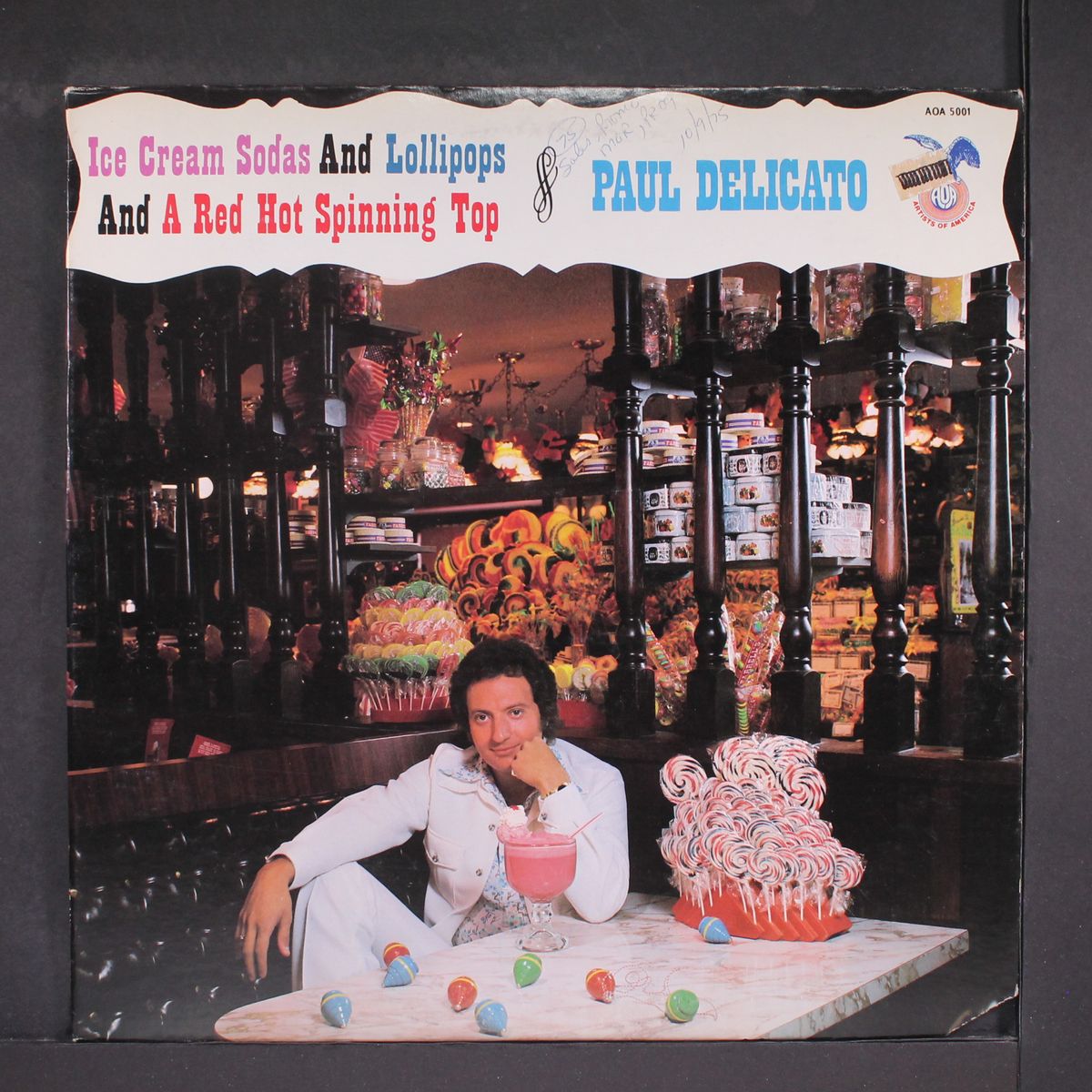 ice cream sodas and lollipops by PAUL DELICATO