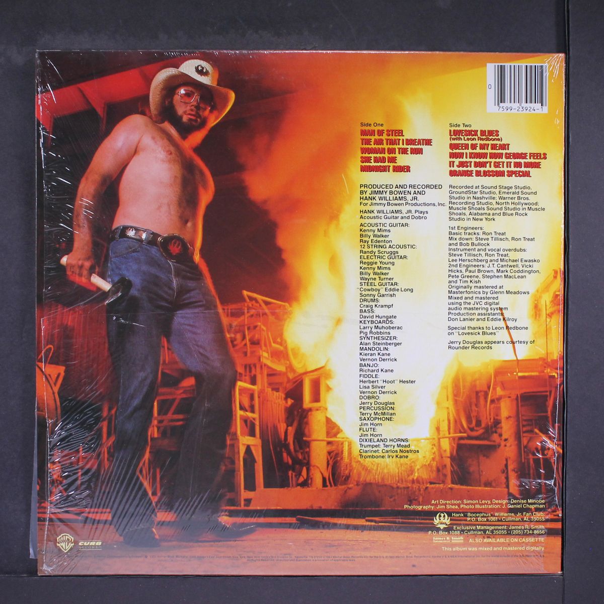 man of steel by HANK WILLIAMS, JR.
