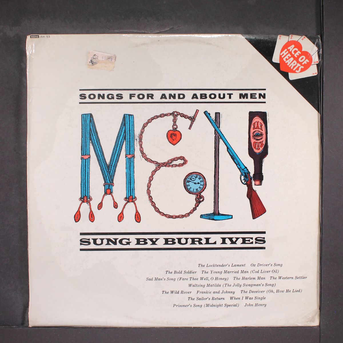 men: songs for and about men by BURL IVES