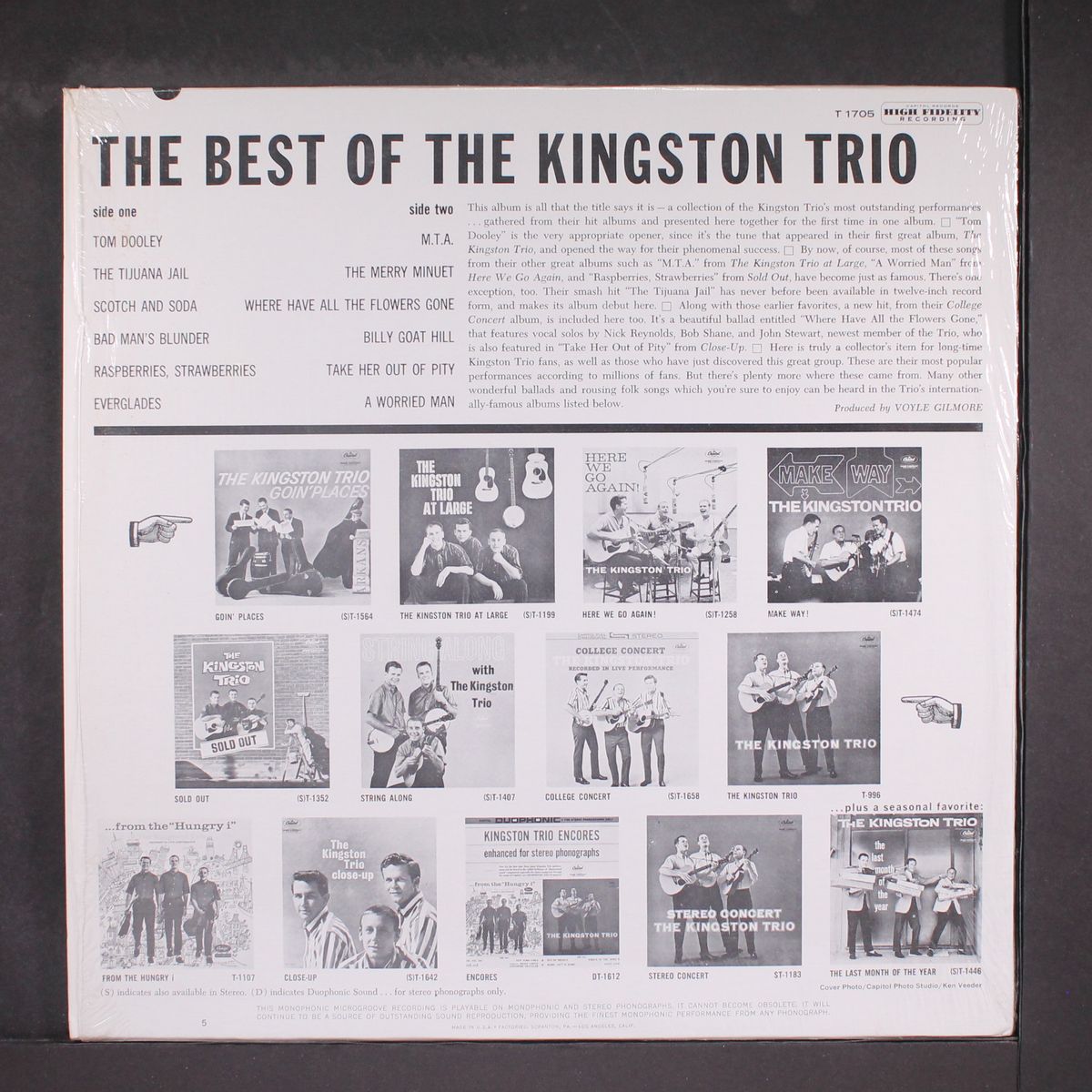 best of by KINGSTON TRIO