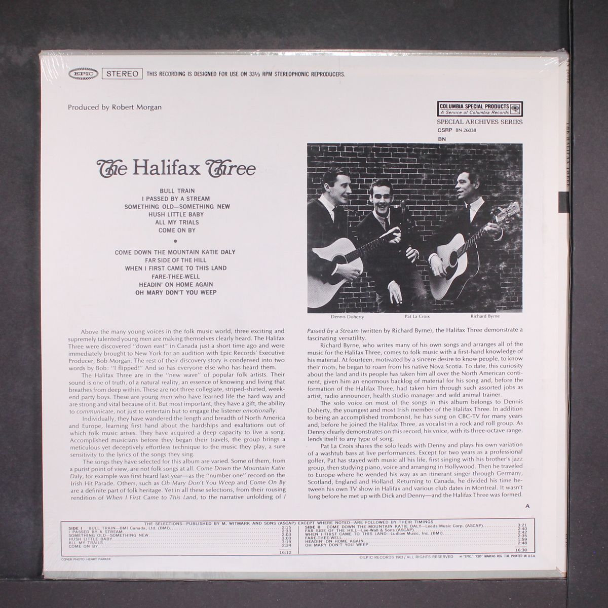 the halifax three by HALIFAX THREE