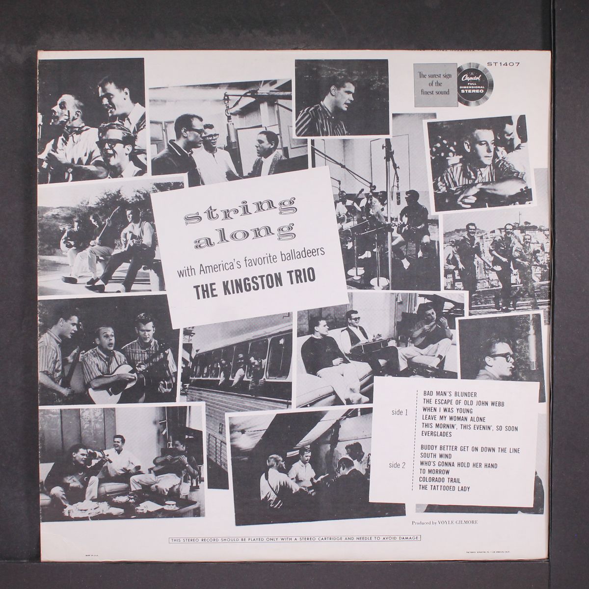 string along by KINGSTON TRIO