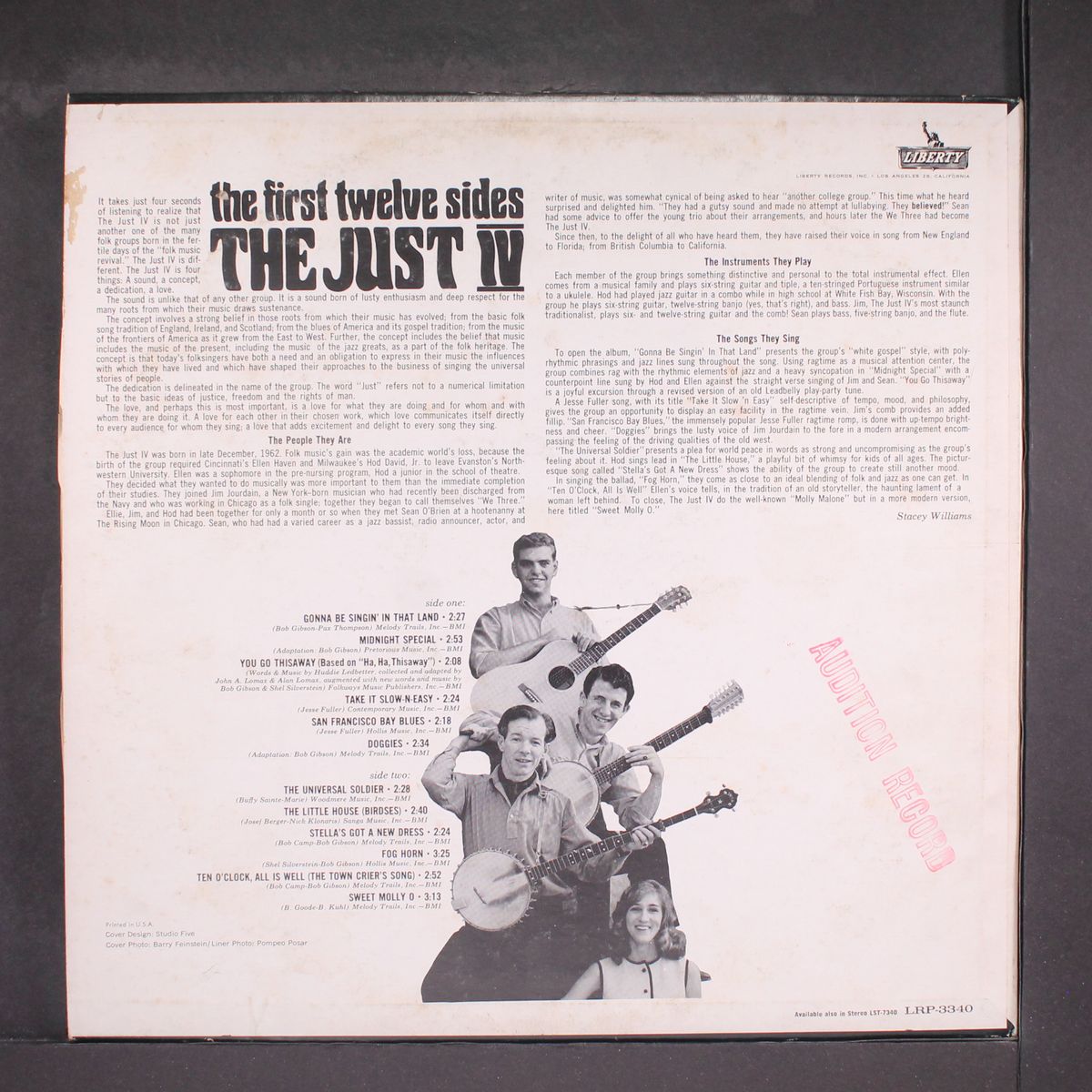 the first twelve sides by JUST IV