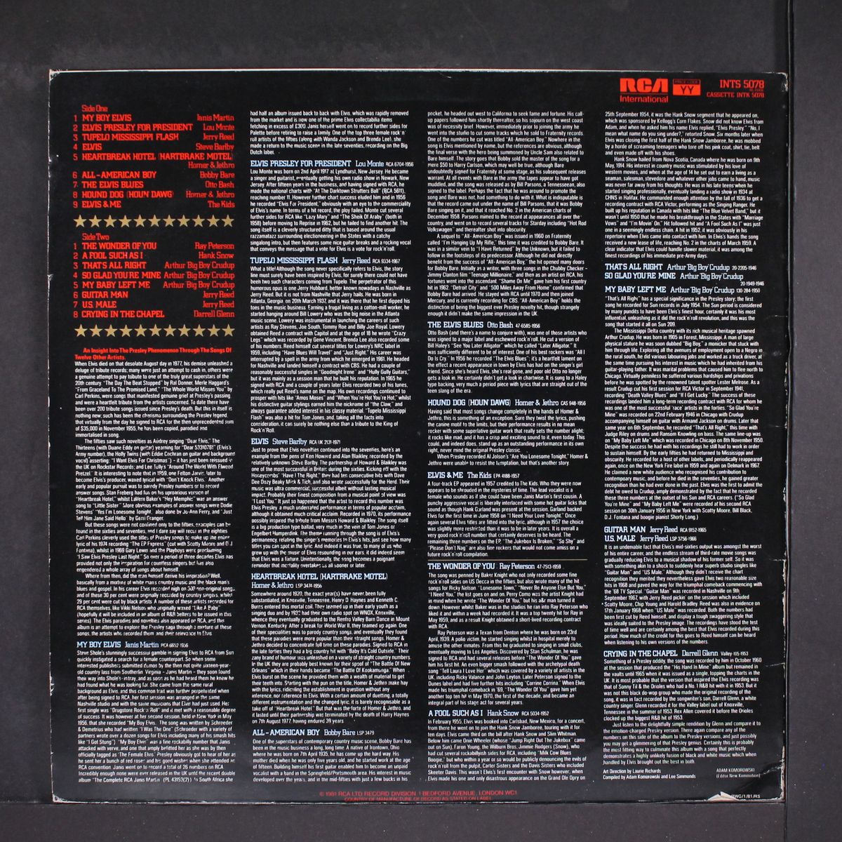 the elvis connection by VARIOUS