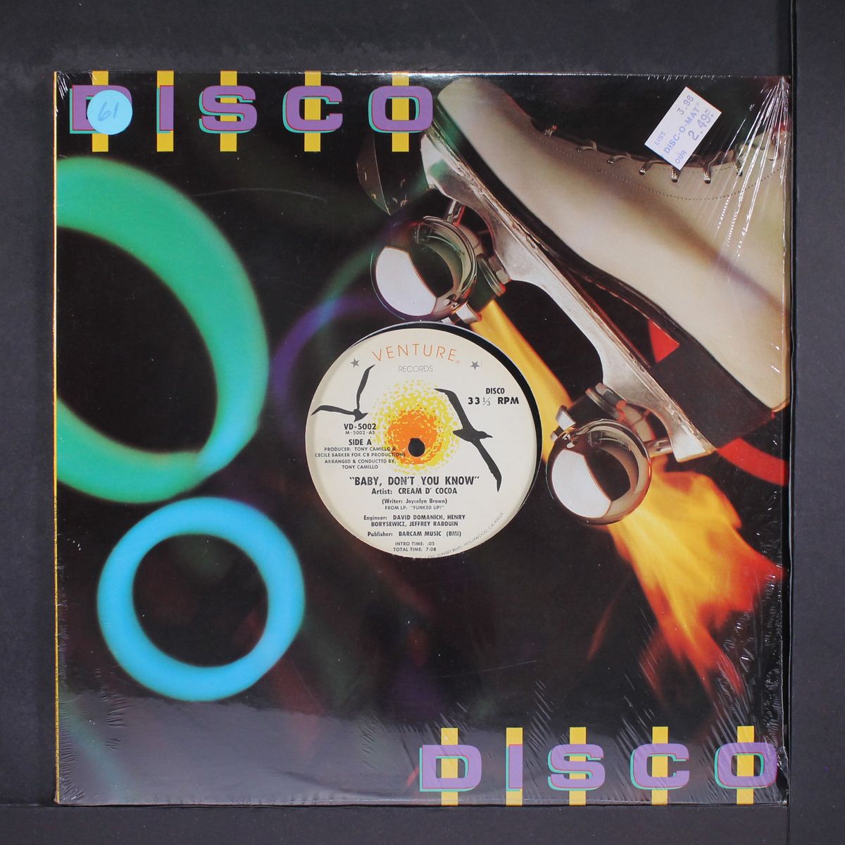 baby, don't you know / toe jam by CREAM D'COCOA