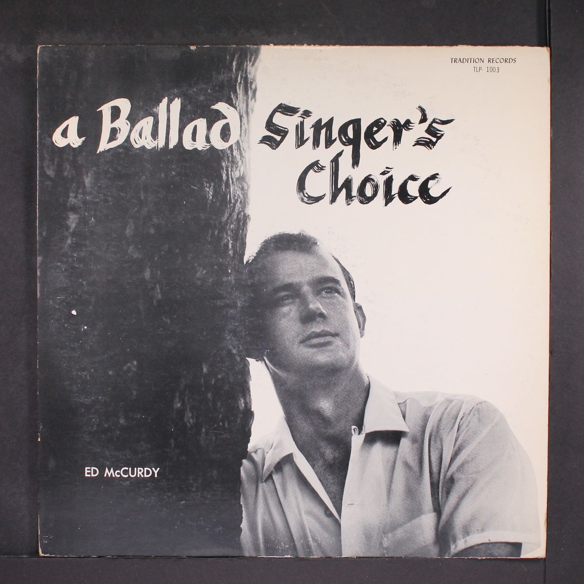 a ballad singer's choice by ED MCCURDY
