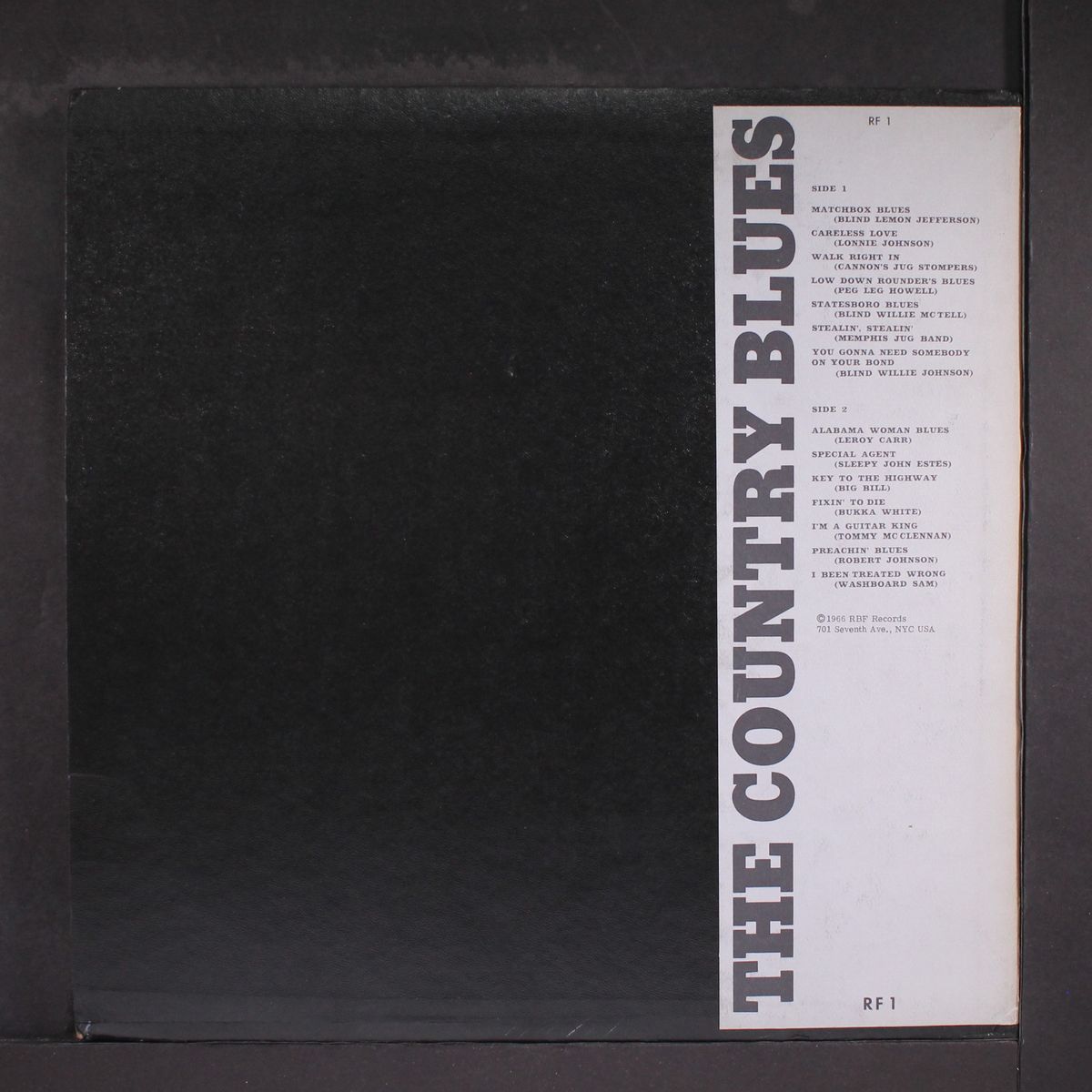 the country blues by VARIOUS