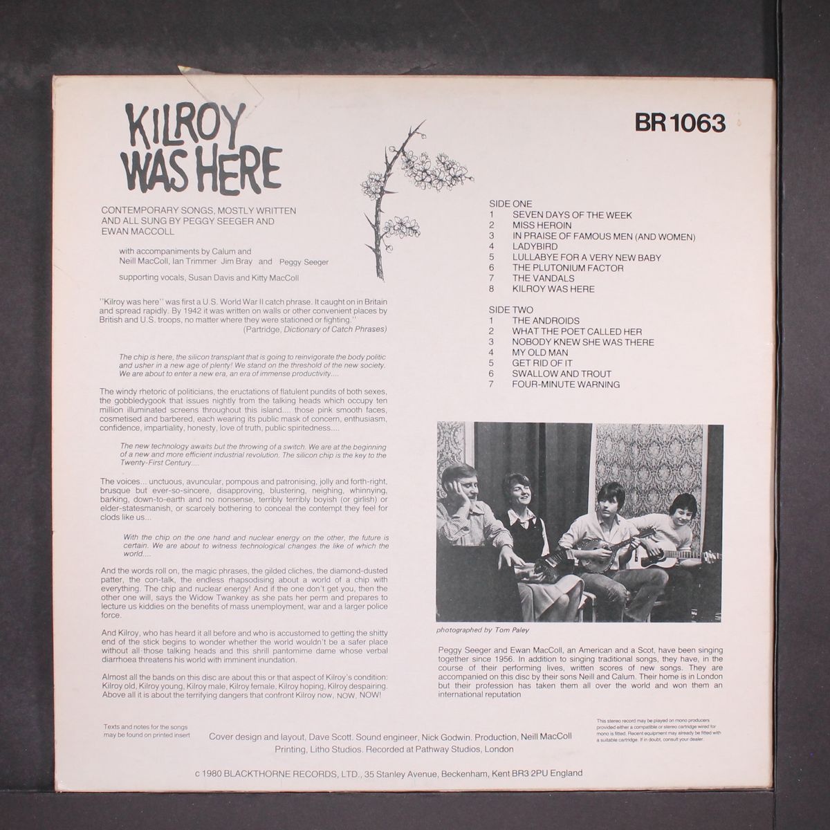 kilroy was here by EWAN MACCOLL & PEGGY SEEGER