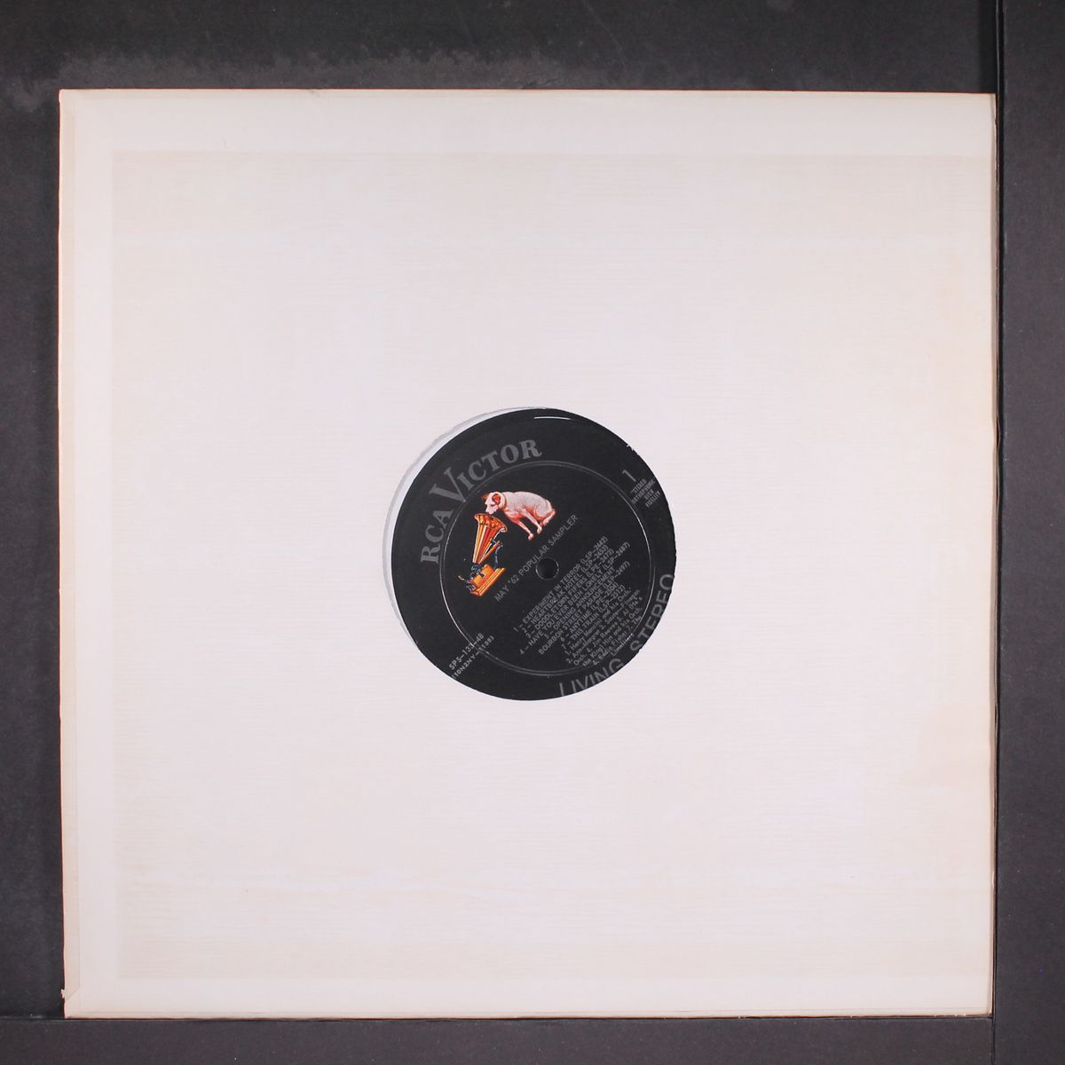 rca victor may '62 popular sampler by VARIOUS
